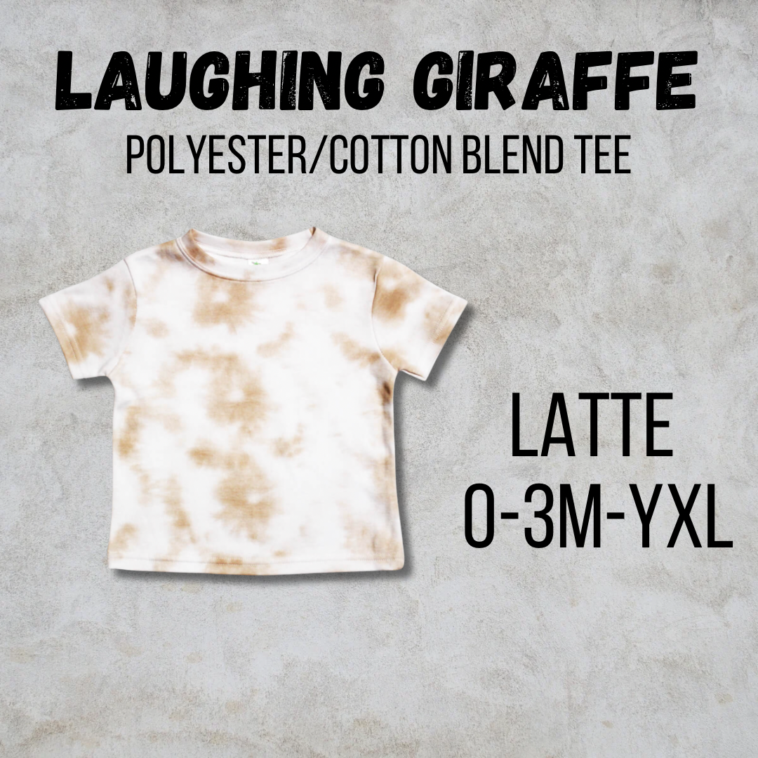 *COLLEGE FOOTBALL* MTO Kids - Laughing Giraffe - Polyester/Cotton Tee