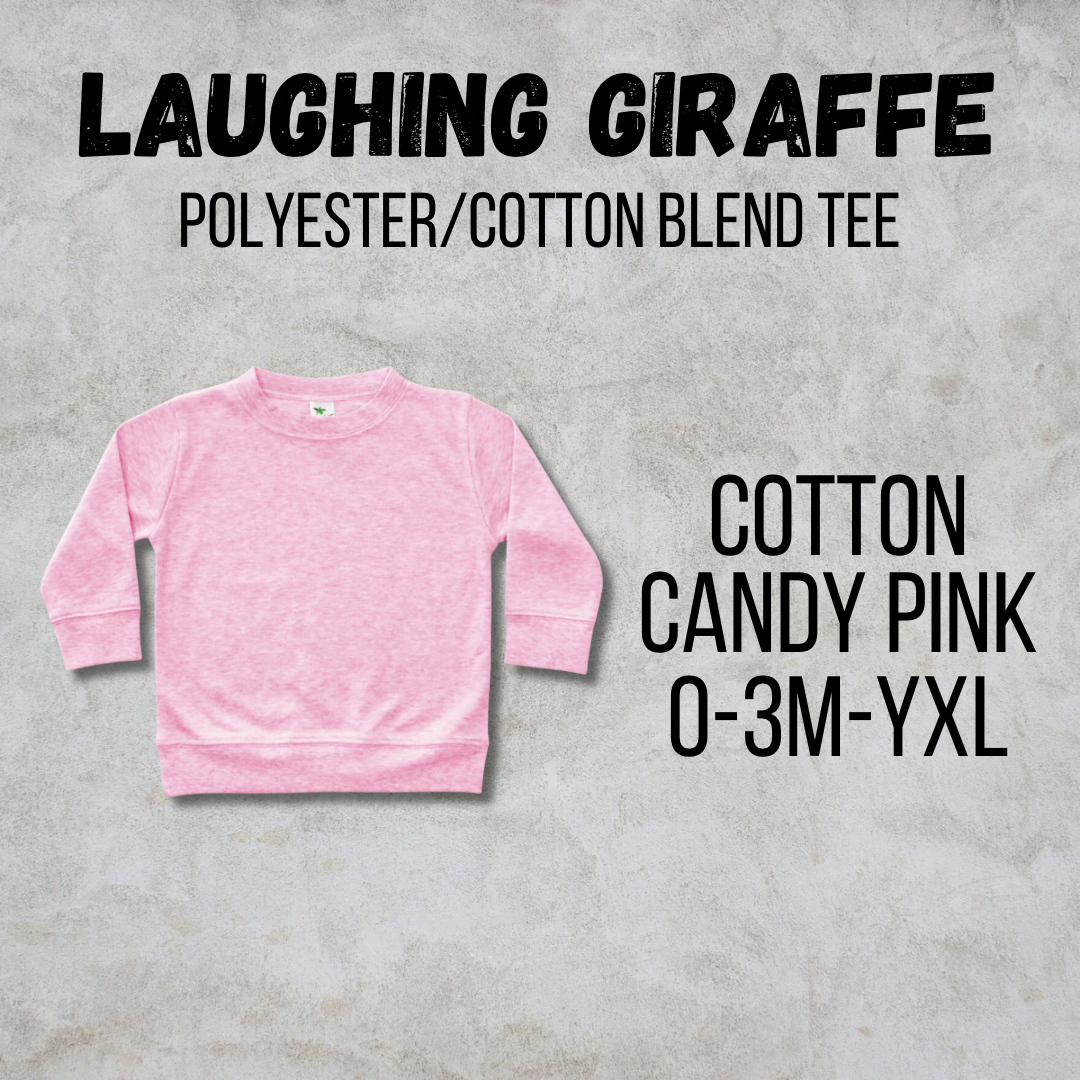*COLLEGE FOOTBALL* MTO Kids - Laughing Giraffe - Polyester/Cotton Pullover