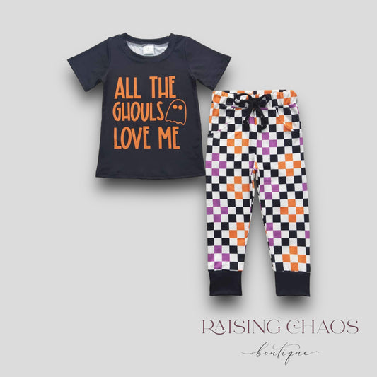 *PRE-ORDER* Halloween Gouls Love Me Pant Set