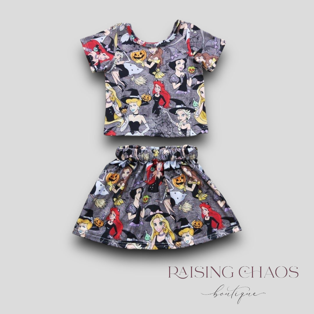 *PRE-ORDER* Halloween Princess Skirt Set