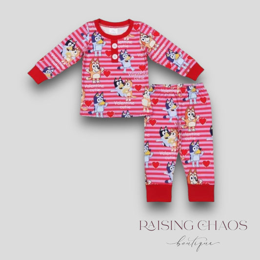 *PRE-ORDER* Valentine's Heeler Lounge Set