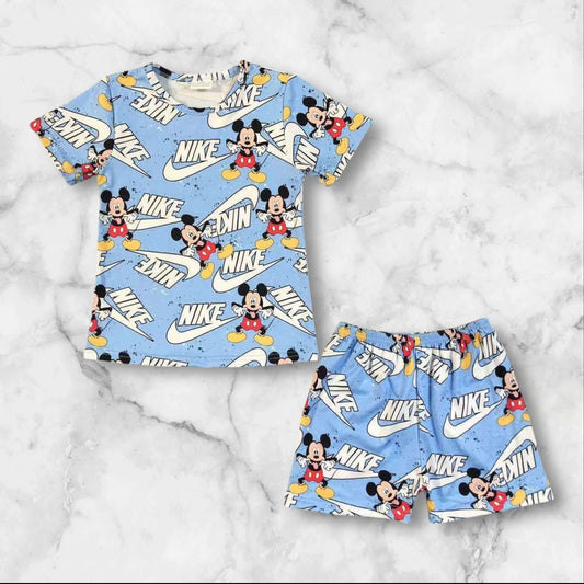 *Pre-Order* Swoosh Mouse Shorts Set