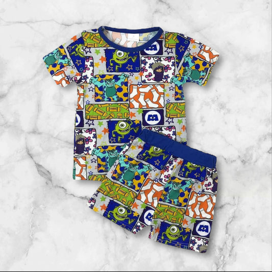 *Pre-Order* Monsters Shorts Set