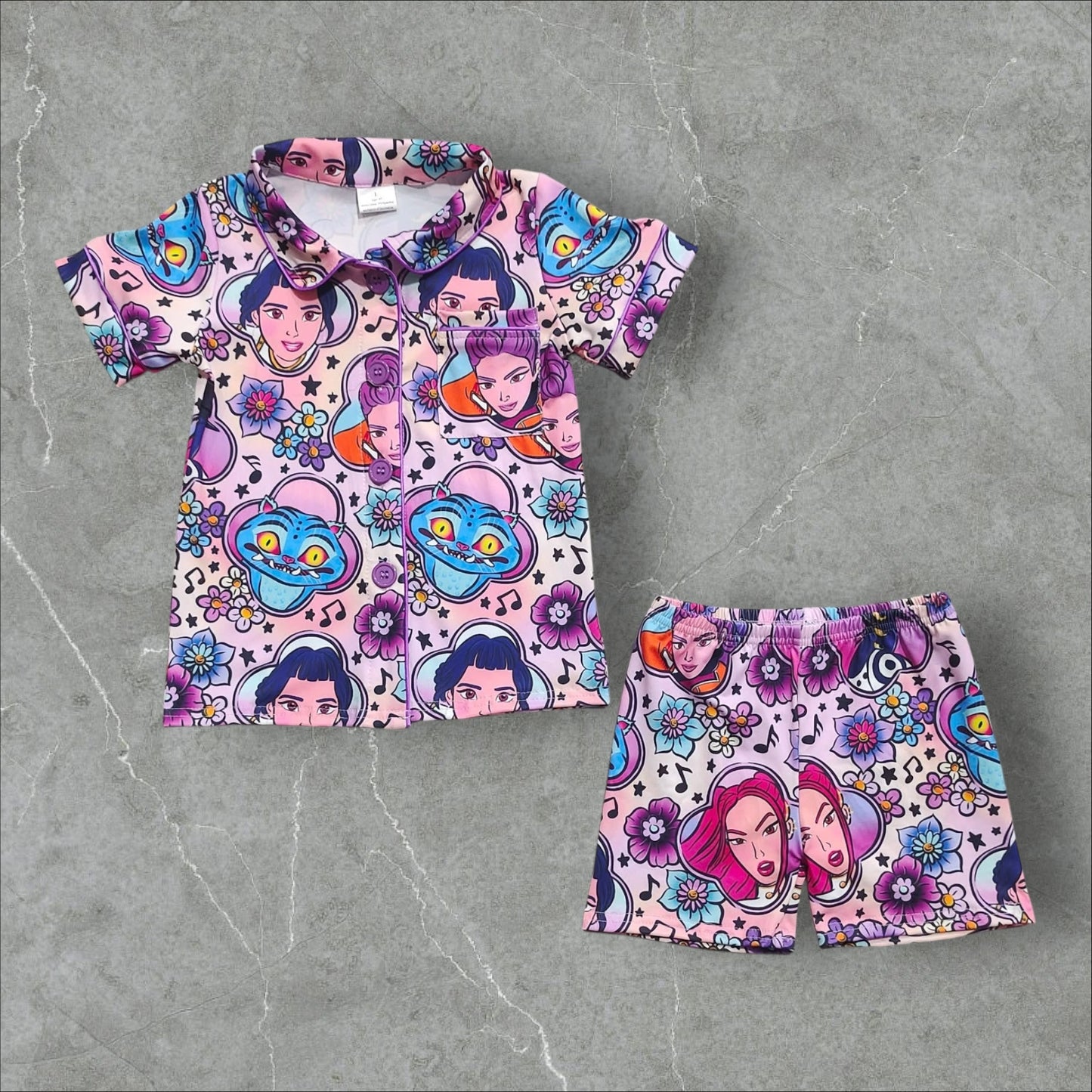 *PRE-ORDER* KPOP Button Up Lounge Set