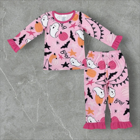 *PRE-ORDER* Halloween - Ghost Ruffle Lounge Set