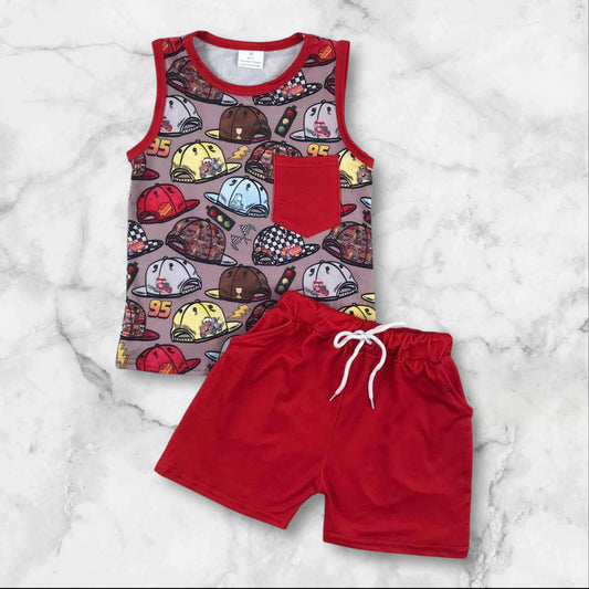 *Pre-Order* Cars Shorts Set