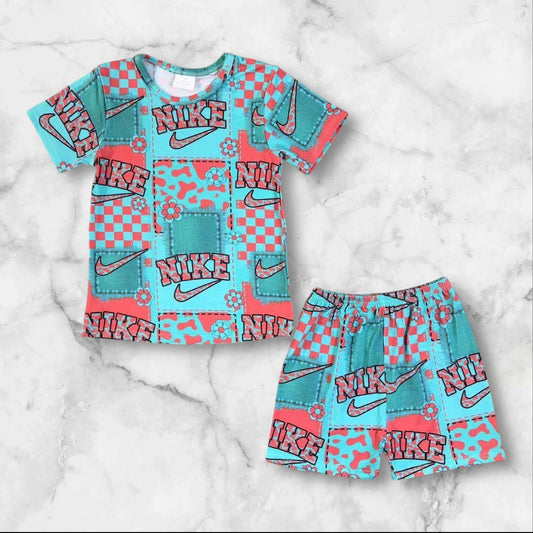 *Pre-Order* Swoosh Shorts Set