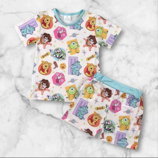 *Pre-Order* Character Shorts Set