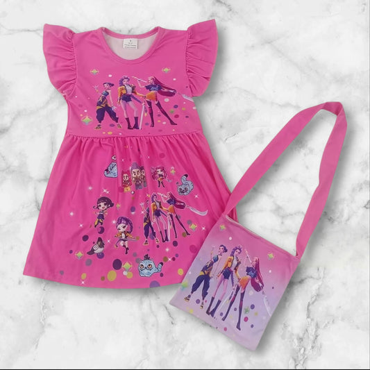 *PRE-ORDER* KPOP Dress + Purse