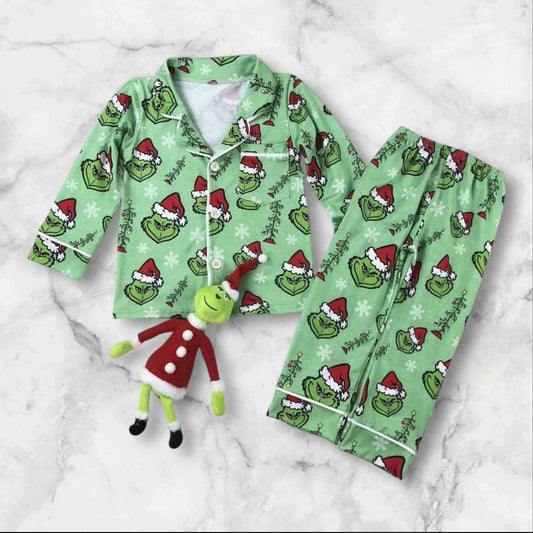*PRE-ORDER* Christmas Button Up Lounge Set