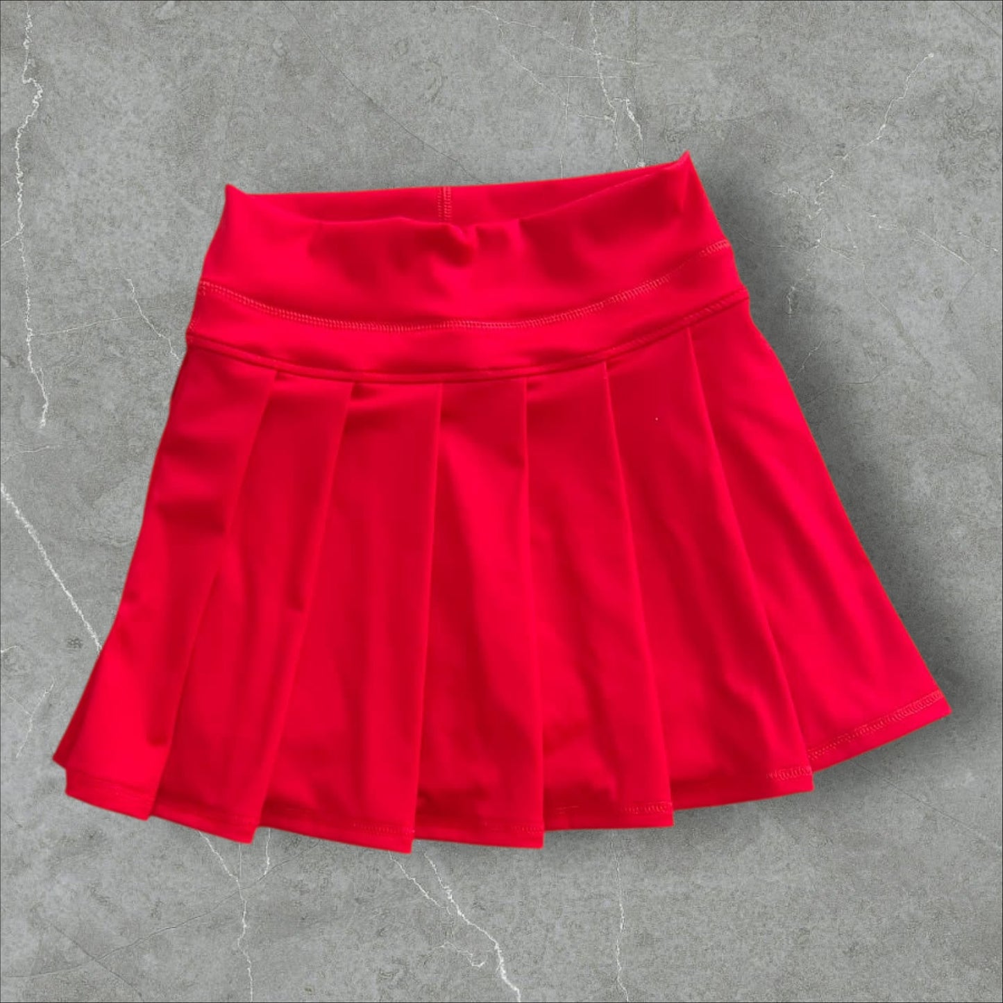 *PRE-ORDER* Red Athletic Skort