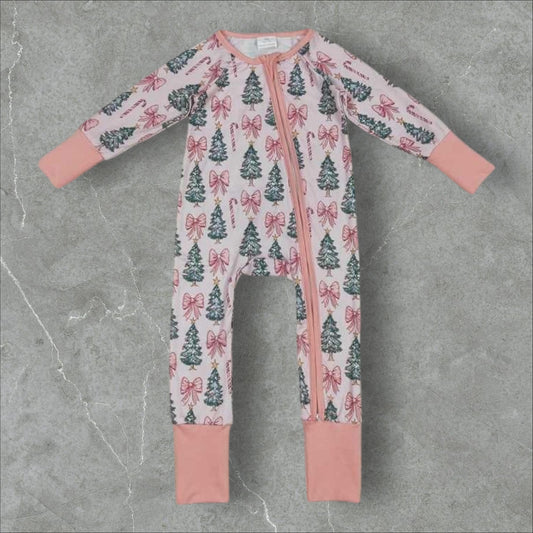 *PRE-ORDER* Christmas - Trees Lounge Zip Up