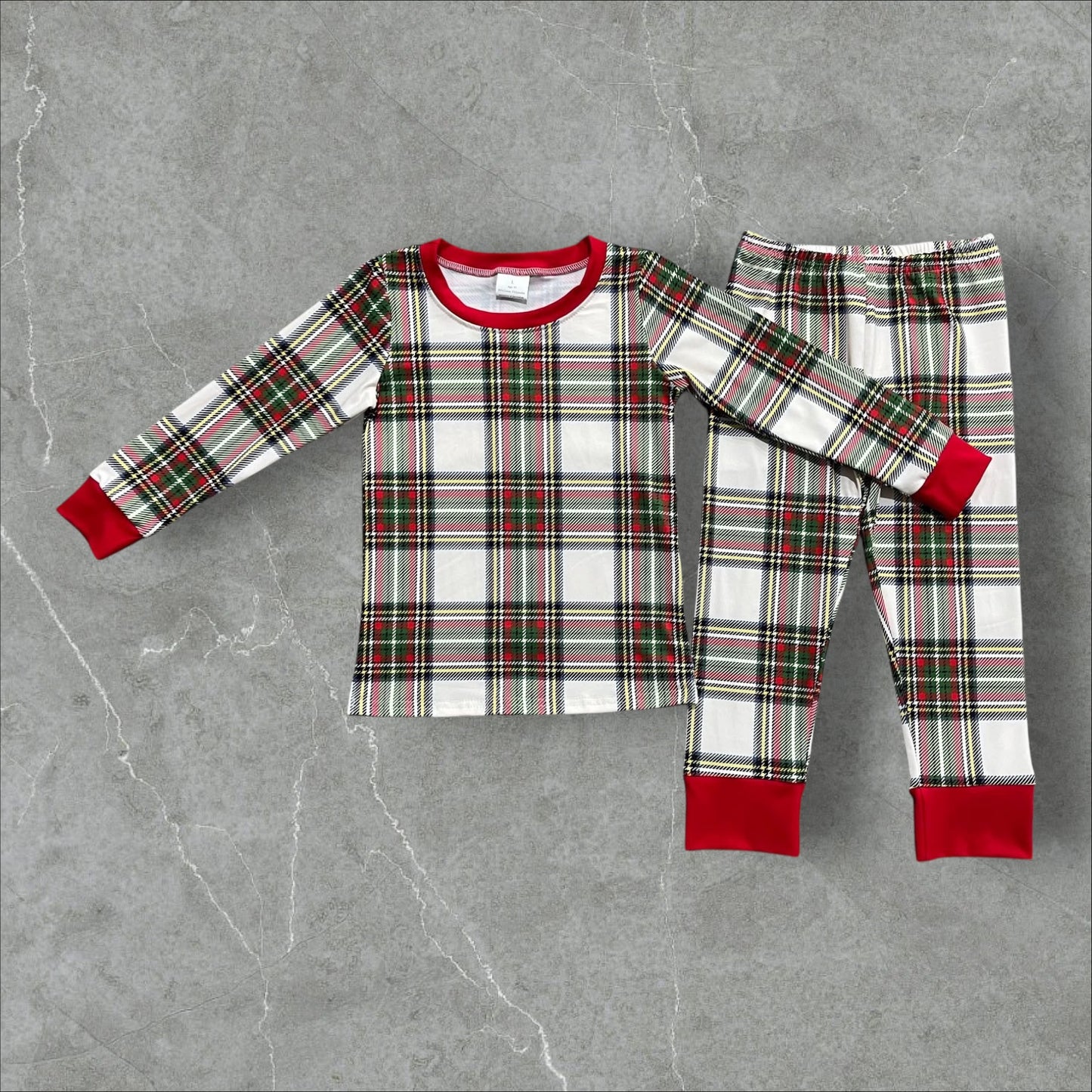 *PRE-ORDER* Christmas - Plaid Lounge Set
