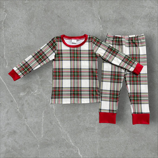 *PRE-ORDER* Christmas - Plaid Lounge Set
