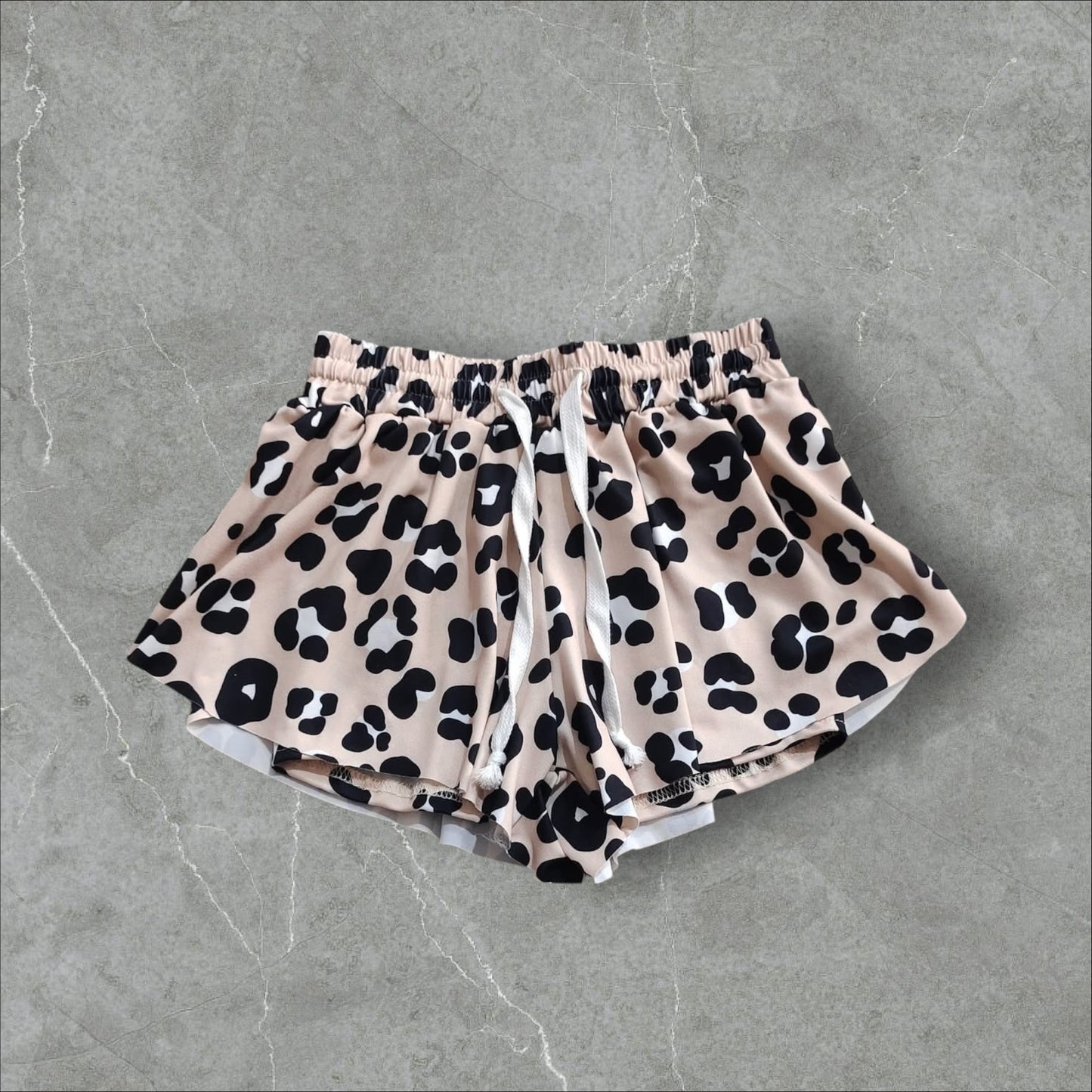 *PRE-ORDER* Leopard Athletic Shorts