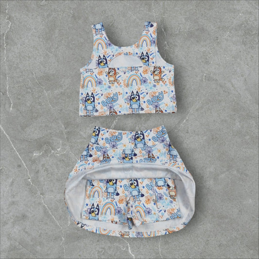 *PRE-ORDER* Heeler Athletic Skort Set