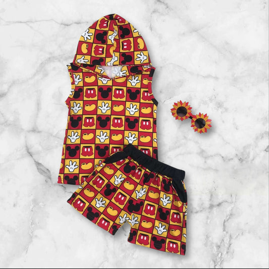 *PRE-ORDER* Mouse Shorts Set