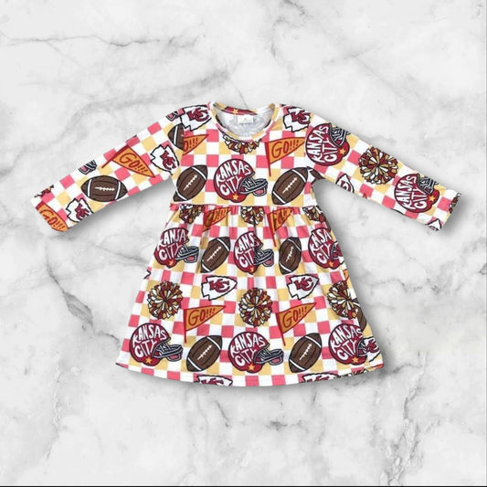 *PRE-ORDER* Football - KC Dress