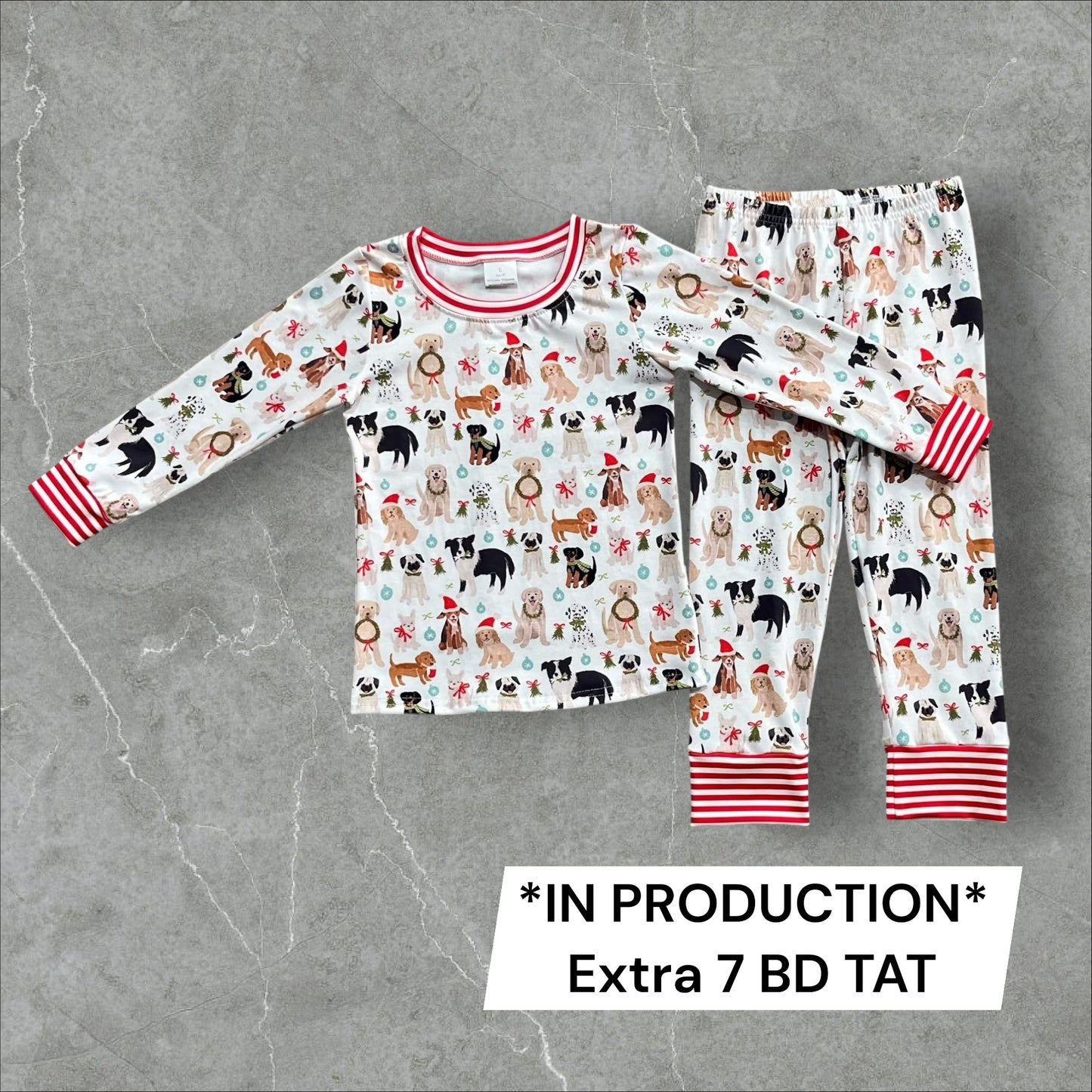 *PRE-ORDER* Christmas - Puppies Lounge Set