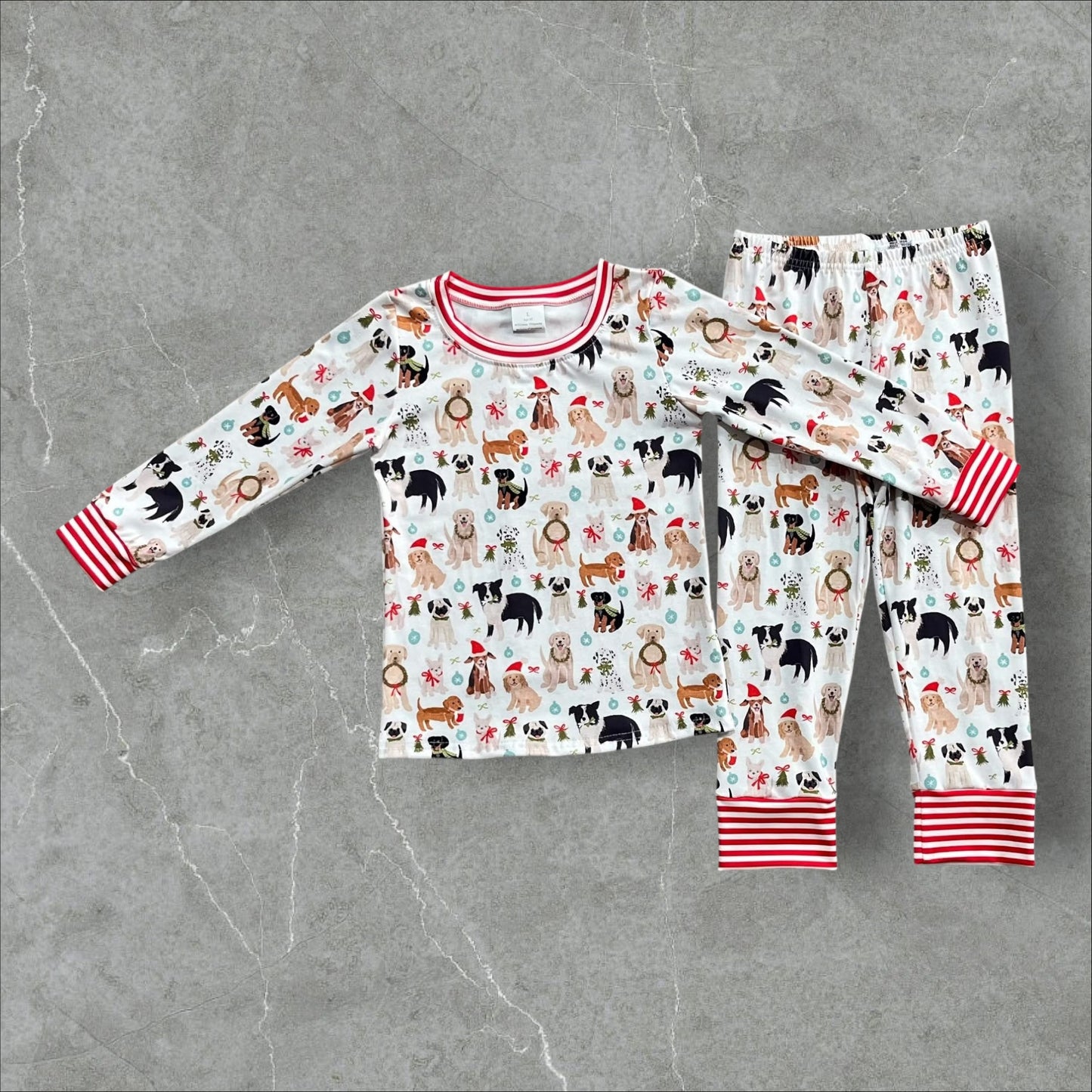 *PRE-ORDER* Christmas - Puppies Lounge Set