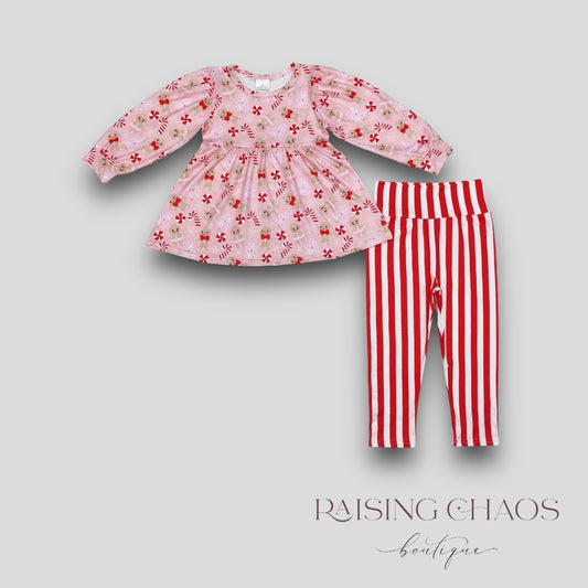 *PRE-ORDER* Christmas - Gingerbread Pants Set