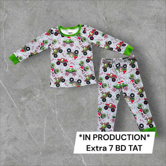 *PRE-ORDER* Christmas - Trucks Lounge Set