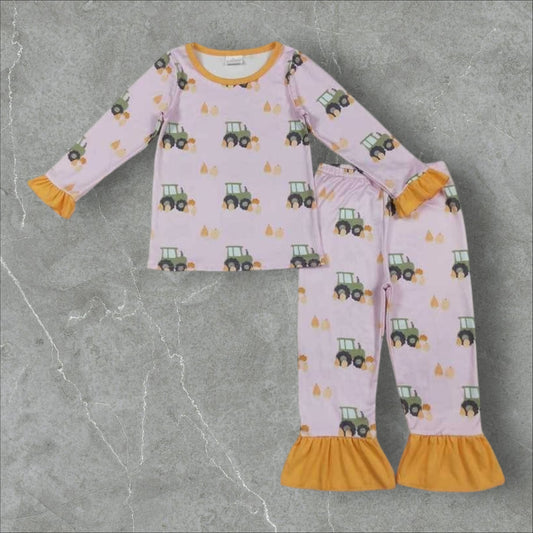 *PRE-ORDER* Tractor Ruffle Lounge Set