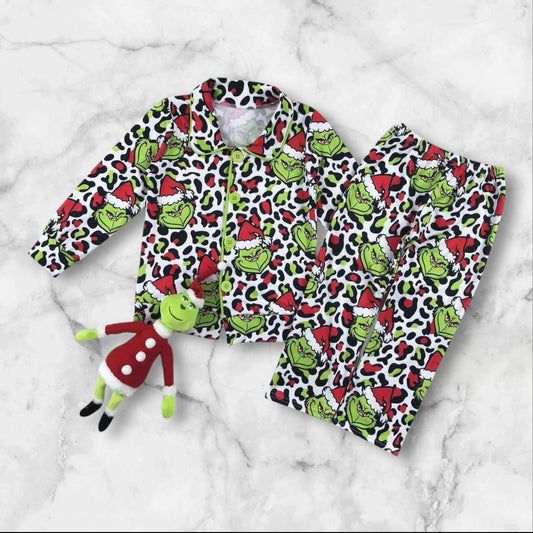 *PRE-ORDER* Christmas Button Up Lounge Set