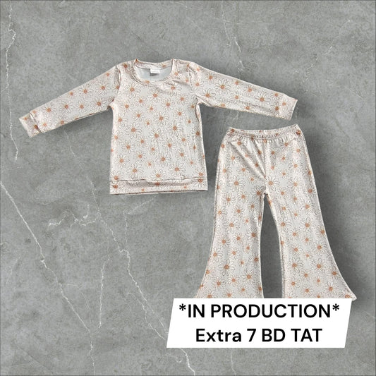 *PRE-ORDER* Neutral Floral Pant Set