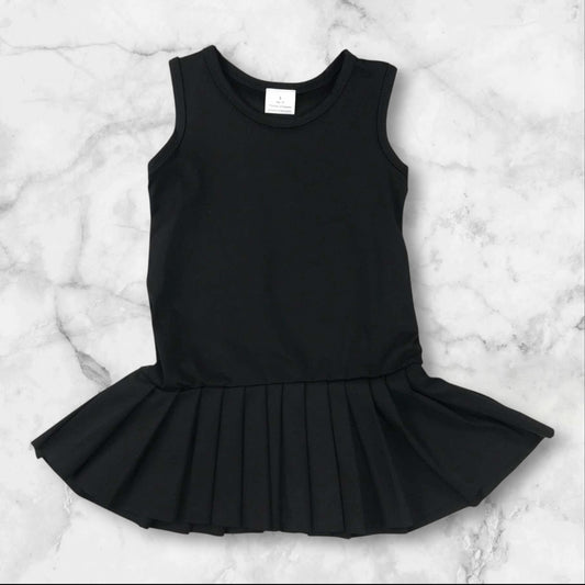 *PRE-ORDER* Black Athletic Dress