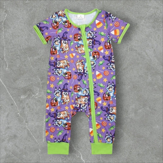 *PRE-ORDER* Halloween - Heeler Lounge Zip Up