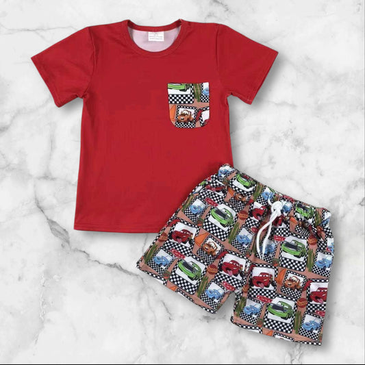 *PRE-ORDER* Cars Shorts Set