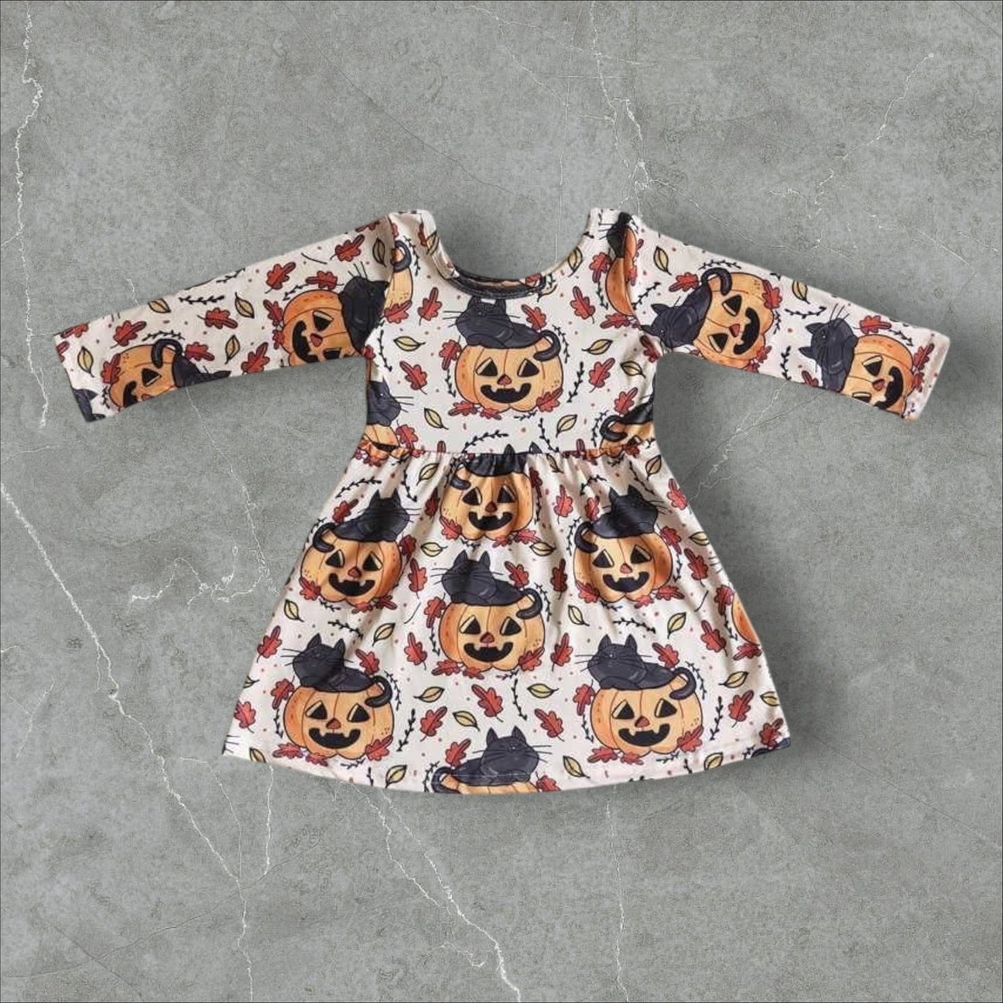 *PRE-ORDER* Halloween Pumpkins Dress