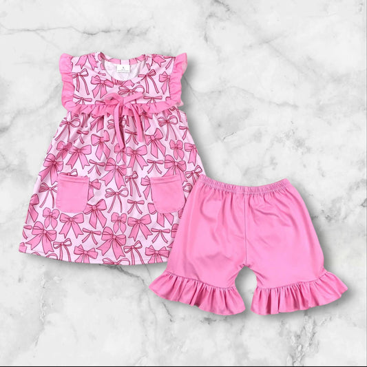 *Pre-Order* Bows Shorts Set