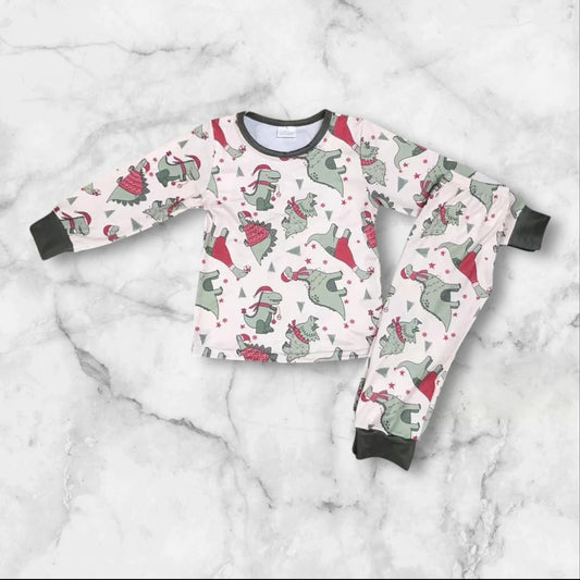 *Pre-Order* Christmas - Dinosaur Lounge Set