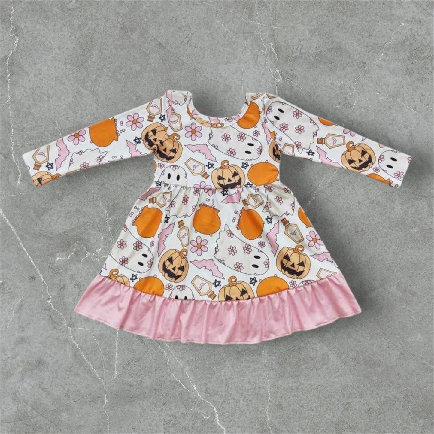 *PRE-ORDER* Halloween Pumpkins Dress