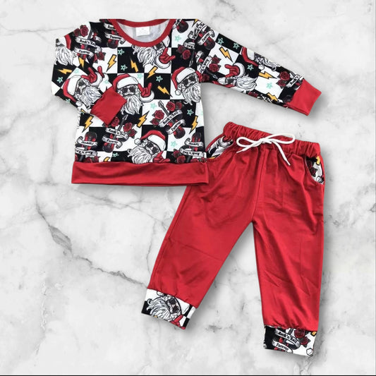 *PRE-ORDER* Christmas - Santa Pant Set