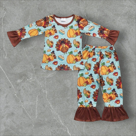 *PRE-ORDER* Fall Ruffle Lounge Set