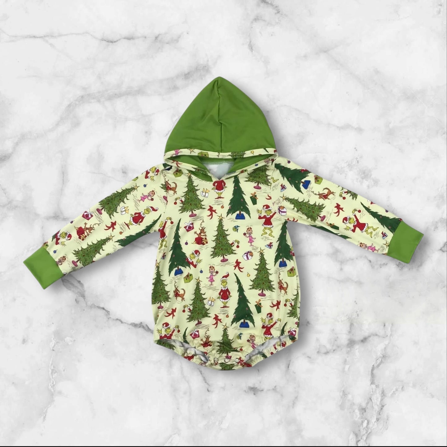 *PRE-ORDER* Christmas - Mean One Romper