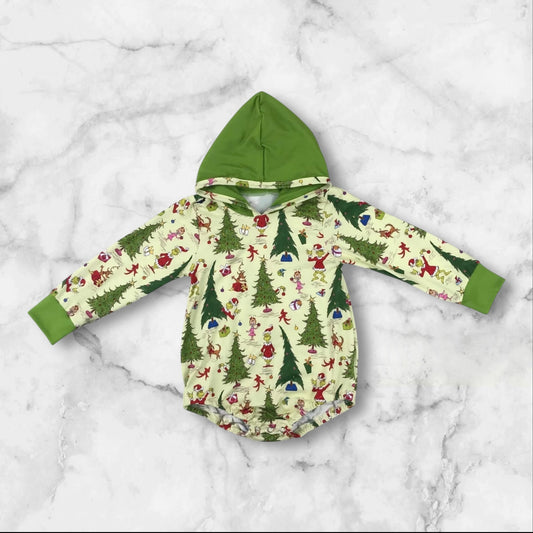 *PRE-ORDER* Christmas - Mean One Romper