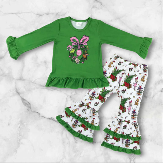*PRE-ORDER* Christmas - Mean One Pant Set