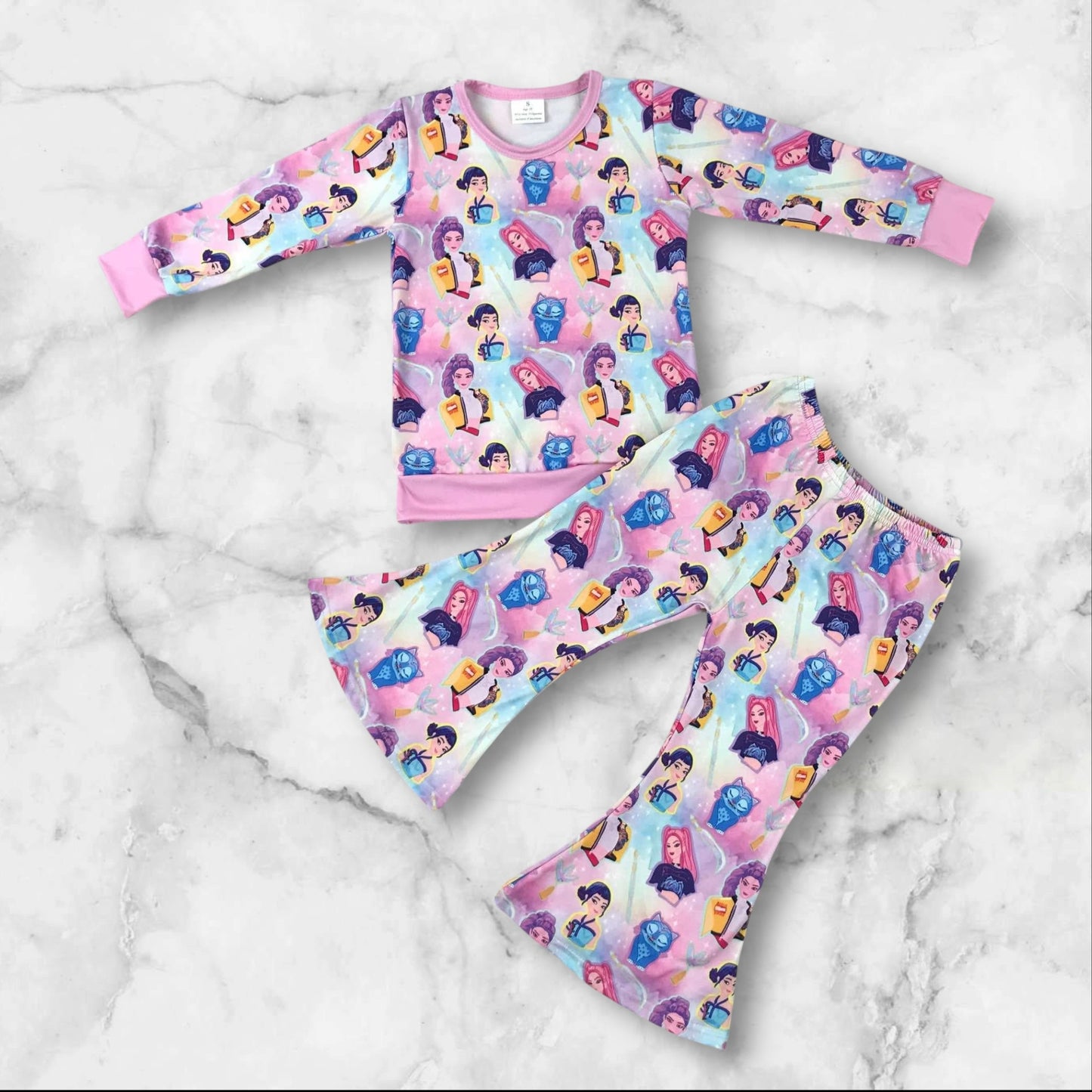 *PRE-ORDER* KPOP Flare Pant Set