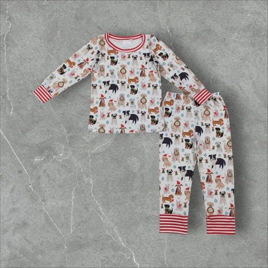 *PRE-ORDER* Christmas - Dogs Lounge Set