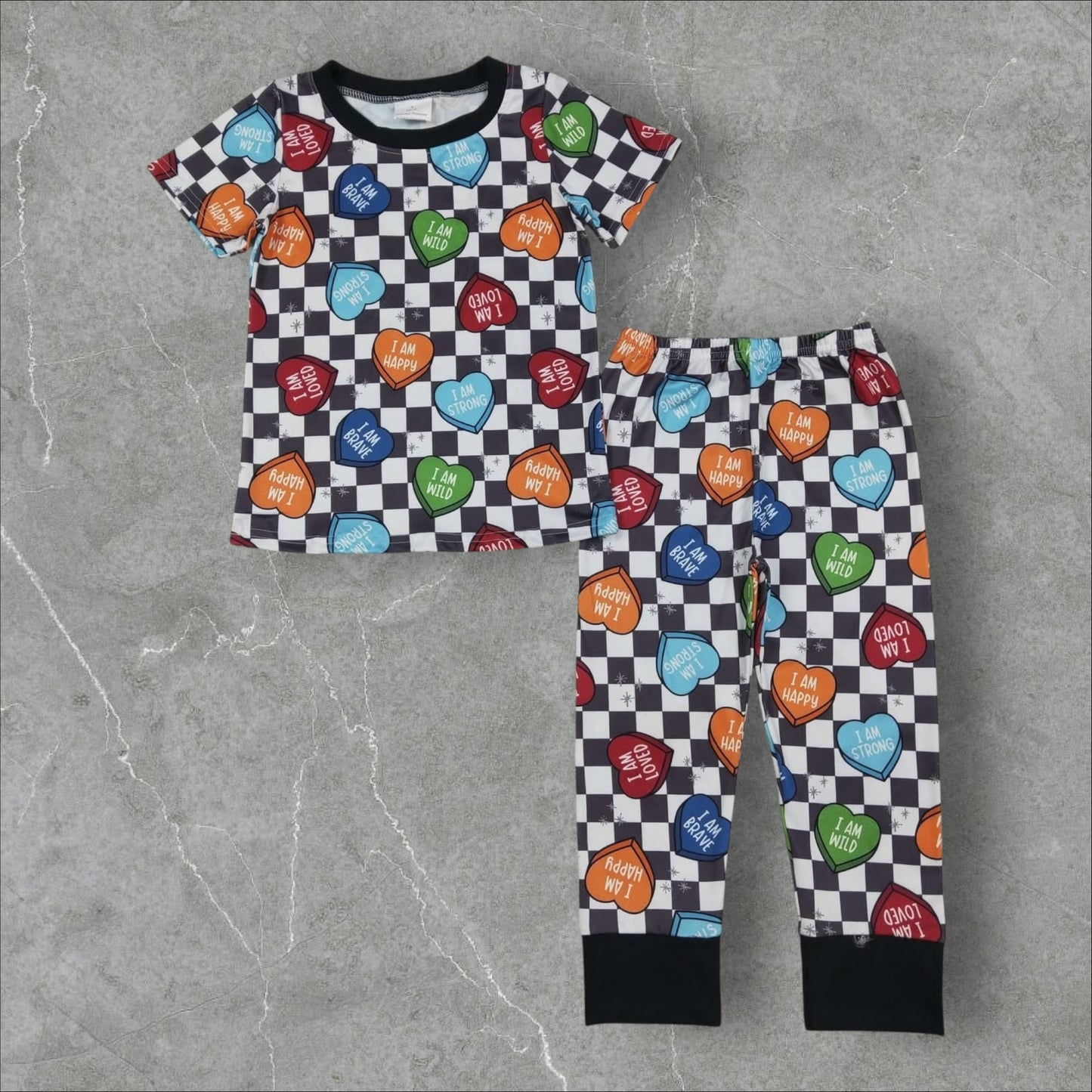 *PRE-ORDER* Valentine's - Checker Lounge Set