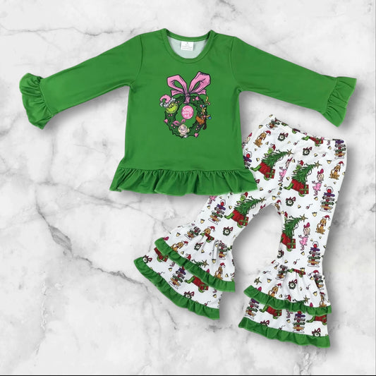 *PRE-ORDER* Christmas - Mean One Pant Set
