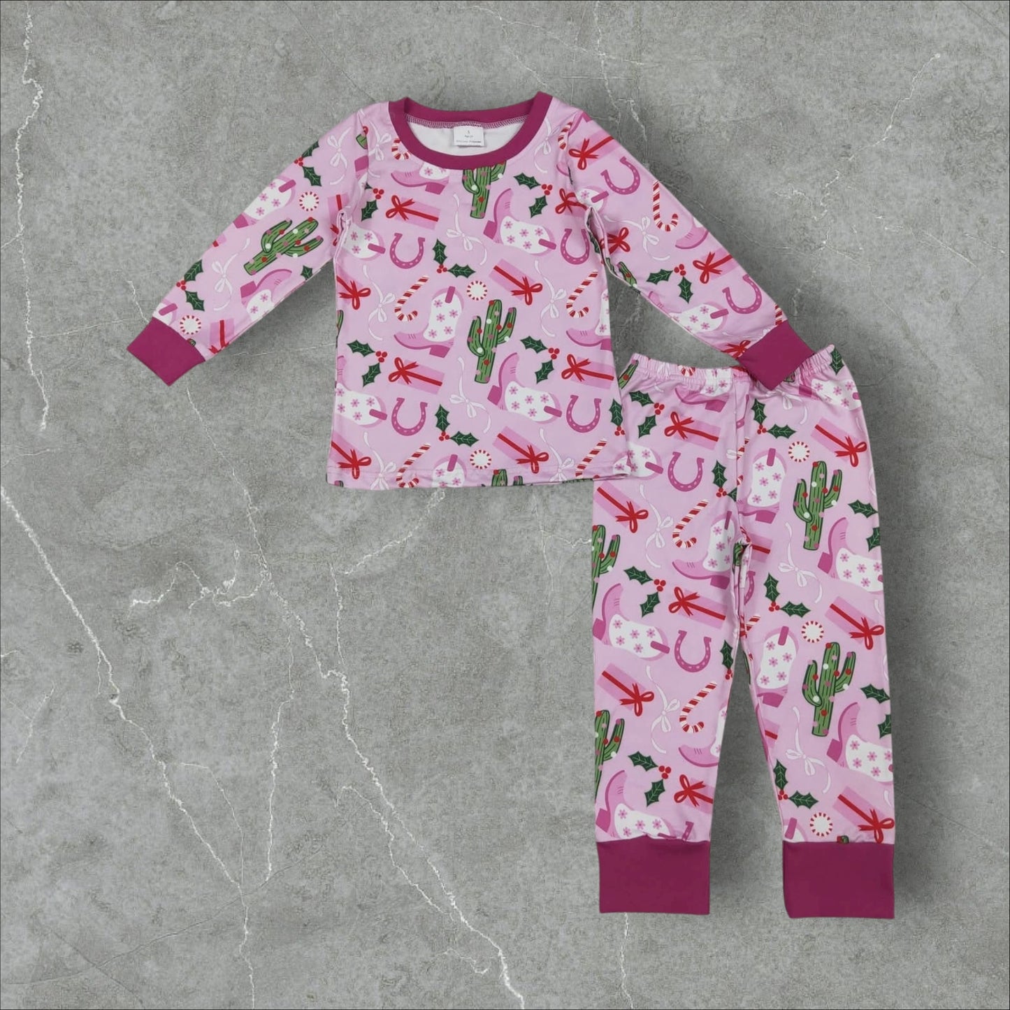 *PRE-ORDER* Christmas - Western Cowgirl Lounge Set