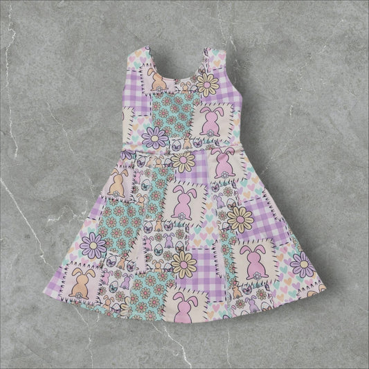 *Pre-Order* Easter - Athletic Dress w Built-In Shorts