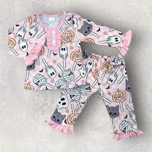 *Pre-Order* Halloween Ruffle Lounge Set