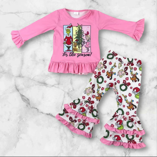 *PRE-ORDER* Christmas - Mean One Pant Set