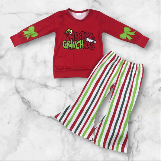 *PRE-ORDER* Christmas - Mean One Pant Set